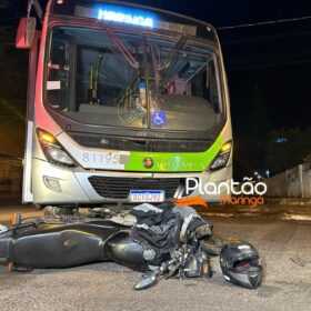 Motociclista fica ferido ao bater de frente com ônibus em Maringá Foto 8 Fotos de Motociclista fica ferido ao bater de frente com ônibus em Maringá