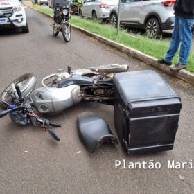 Motociclista fica ferido após bater em traseira de ônibus em Maringá Foto 11 Fotos de Motociclista fica ferido após bater em traseira de ônibus em Maringá