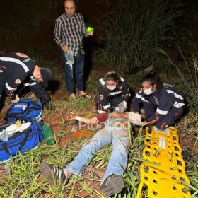 Ao perder o controle da motocicleta, homem cai em ribanceira em Maringá Foto 12 Fotos de Ao perder o controle da motocicleta, homem cai em ribanceira em Maringá
