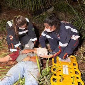 Ao perder o controle da motocicleta, homem cai em ribanceira em Maringá Foto 9 Fotos de Ao perder o controle da motocicleta, homem cai em ribanceira em Maringá