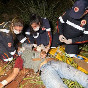 Ao perder o controle da motocicleta, homem cai em ribanceira em Maringá Foto 10 Fotos de Ao perder o controle da motocicleta, homem cai em ribanceira em Maringá