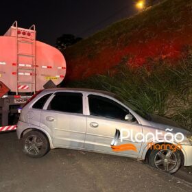 Carro desgovernado prensa caminhoneiro contra carreta em Maringá, a vítima morreu na hora Foto 13 Fotos de Carro desgovernado prensa caminhoneiro contra carreta em Maringá, a vítima morreu na hora