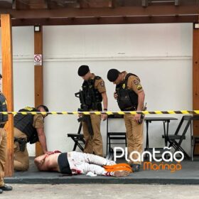 Câmera registra confusão que terminou com ex-presidiário baleado em Maringá Foto 5 Fotos de Câmera registra confusão que terminou com ex-presidiário baleado em Maringá