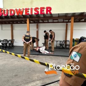 Câmera registra confusão que terminou com ex-presidiário baleado em Maringá Foto 4 Fotos de Câmera registra confusão que terminou com ex-presidiário baleado em Maringá