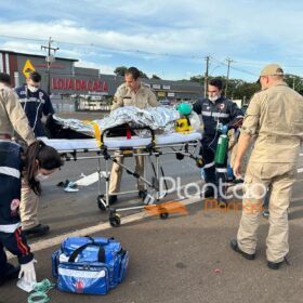 Garçom é intubado após cair de caminhão enquanto pegava rabeira em Maringá Foto 4 Fotos de Garçom é intubado após cair de caminhão enquanto pegava rabeira em Maringá