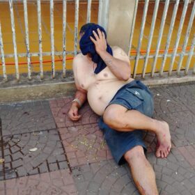 Homem é brutalmente agredido com pedradas na cabeça em Maringá Foto 2 Fotos de Homem é brutalmente agredido com pedradas na cabeça em Maringá