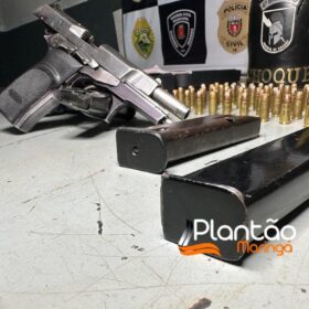 Homem é preso com pistola 9mm após perseguição em Maringá Foto 14 Fotos de Homem é preso com pistola 9mm após perseguição em Maringá