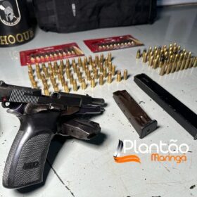 Homem é preso com pistola 9mm após perseguição em Maringá Foto 9 Fotos de Homem é preso com pistola 9mm após perseguição em Maringá