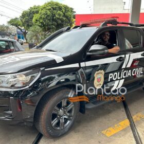 Câmera registra momento em que homem é preso com pistola em posto de combustível em Maringá Foto 5 Fotos de Câmera registra momento em que homem é preso com pistola em posto de combustível em Maringá