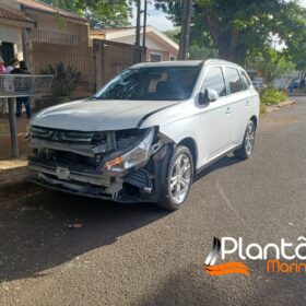 Motociclista é intubado após acidente envolvendo três veículos em Maringá Foto 1 Fotos de Motociclista é intubado após acidente envolvendo três veículos em Maringá