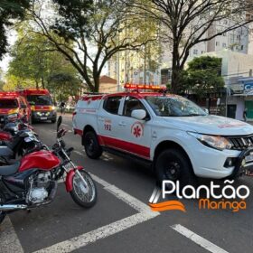 Operário fica soterrado após barranco desmoronar em obra em Maringá Foto 2 Fotos de Operário fica soterrado após barranco desmoronar em obra em Maringá