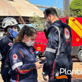 Pintores são intoxicados por tinta dentro de caixa d'água em Maringá Foto 4 Fotos de Pintores são intoxicados por tinta dentro de caixa d'água em Maringá