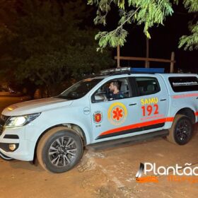 Trabalhador é resgatado após ficar com pé preso em caminhão betoneira em Maringá Foto 3 Fotos de Trabalhador é resgatado após ficar com pé preso em caminhão betoneira em Maringá