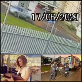 Câmera registra mulher caindo da carroceria de caminhonete em Maringá; a vítima morreu logo após dar entrada no hospital Foto 1 Fotos de Câmera registra mulher caindo da carroceria de caminhonete em Maringá; a vítima morreu logo após dar entrada no hospital
