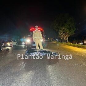 Carro avança preferencial e mata entregador de pizza em Maringá Foto 3 Fotos de Carro avança preferencial e mata entregador de pizza em Maringá