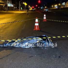 Carro avança preferencial e mata entregador de pizza em Maringá Foto 5 Fotos de Carro avança preferencial e mata entregador de pizza em Maringá