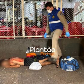 Homem é socorrido em estado grave após ser esfaqueado em Maringá Foto 2 Fotos de Homem é socorrido em estado grave após ser esfaqueado em Maringá