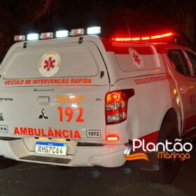 Homem é socorrido em estado grave após ser esfaqueado em Maringá Foto 4 Fotos de Homem é socorrido em estado grave após ser esfaqueado em Maringá