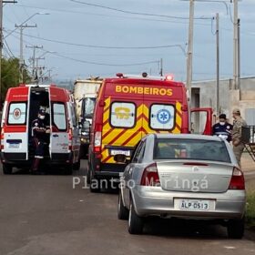 Câmera registra acidente que deixou duas crianças feridas em Sarandi Foto 2 Fotos de Câmera registra acidente que deixou duas crianças feridas em Sarandi