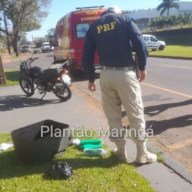 Motociclista que entregava drogas no ‘delivery’ sofre acidente e acaba preso em Maringá Foto 10 Fotos de Motociclista que entregava drogas no ‘delivery’ sofre acidente e acaba preso em Maringá