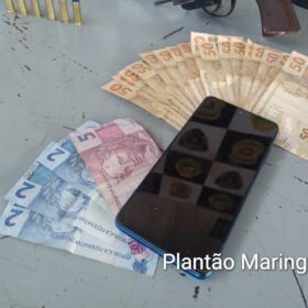 Ladrão é preso após praticar assalto contra pedestre em Maringá Foto 1 Fotos de Ladrão é preso após praticar assalto contra pedestre em Maringá
