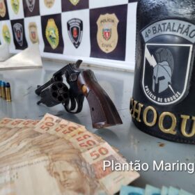 Ladrão é preso após praticar assalto contra pedestre em Maringá Foto 3 Fotos de Ladrão é preso após praticar assalto contra pedestre em Maringá
