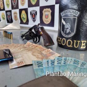 Ladrão é preso após praticar assalto contra pedestre em Maringá Foto 6 Fotos de Ladrão é preso após praticar assalto contra pedestre em Maringá