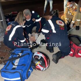 Morre no hospital moça que bateu moto contra poste em Maringá Foto 13 Fotos de Morre no hospital moça que bateu moto contra poste em Maringá