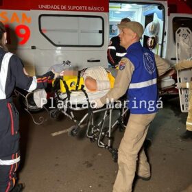 Morre no hospital moça que bateu moto contra poste em Maringá Foto 9 Fotos de Morre no hospital moça que bateu moto contra poste em Maringá