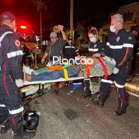 Motociclista com mandado de prisão por homicídio é intubado após acidente em Maringá Foto 4 Fotos de Motociclista com mandado de prisão por homicídio é intubado após acidente em Maringá