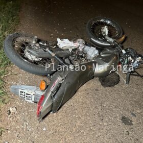 Motociclista morre após ser atingido por caminhonete em Maringá Foto 2 Fotos de Motociclista morre após ser atingido por caminhonete em Maringá