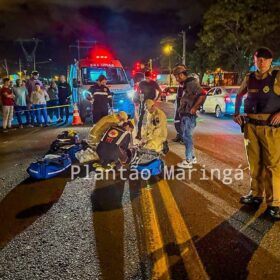 Motociclista morre após ser atingido por caminhonete em Maringá Foto 12 Fotos de Motociclista morre após ser atingido por caminhonete em Maringá