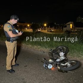Motociclista morre após ser atingido por caminhonete em Maringá Foto 8 Fotos de Motociclista morre após ser atingido por caminhonete em Maringá