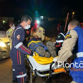 Motociclista sofre ferimentos graves após bater na traseira de carreta em Maringá Foto 12 Fotos de Motociclista sofre ferimentos graves após bater na traseira de carreta em Maringá