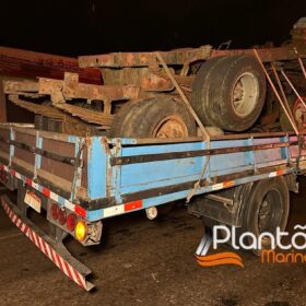 Motociclista sofre ferimentos graves após bater na traseira de carreta em Maringá Foto 13 Fotos de Motociclista sofre ferimentos graves após bater na traseira de carreta em Maringá