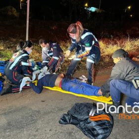 Motociclista sofre ferimentos graves após bater na traseira de carreta em Maringá Foto 15 Fotos de Motociclista sofre ferimentos graves após bater na traseira de carreta em Maringá