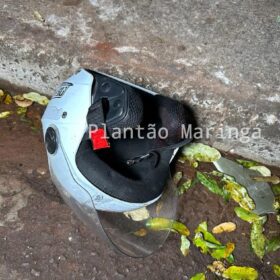 Fotos de Motorista invade contramão atinge moto e deixa duas pessoas com ferimentos graves em Maringá 