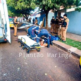 Pedreiro é socorrido em estado gravíssimo após ser esfaqueado em Maringá Foto 4 Fotos de Pedreiro é socorrido em estado gravíssimo após ser esfaqueado em Maringá