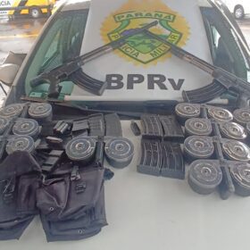 Polícia Rodoviária Estadual apreende armas e carregadores caracol para fuzil 556 em Maringá Foto 6 Fotos de Polícia Rodoviária Estadual apreende armas e carregadores caracol para fuzil 556 em Maringá