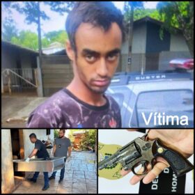 Fotos de Suspeito de matar a tiros homem em Maringá se apresenta à polícia e entrega arma de fogo