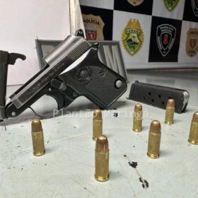 Traficante é preso com pistola e cocaína após ameaçar motorista em briga de trânsito em Maringá Foto 4 Fotos de Traficante é preso com pistola e cocaína após ameaçar motorista em briga de trânsito em Maringá