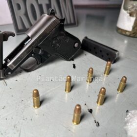 Traficante é preso com pistola e cocaína após ameaçar motorista em briga de trânsito em Maringá Foto 8 Fotos de Traficante é preso com pistola e cocaína após ameaçar motorista em briga de trânsito em Maringá