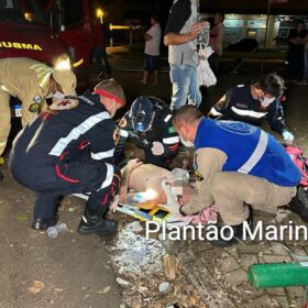Câmera de segurança registra acidente na Vila Operária em Maringá Foto 3 Fotos de Câmera de segurança registra acidente na Vila Operária em Maringá