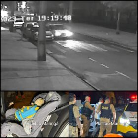 Câmera registra pai e filho de 3 anos sendo atropelados por motorista embriagado em Maringá Foto 1 Fotos de Câmera registra pai e filho de 3 anos sendo atropelados por motorista embriagado em Maringá