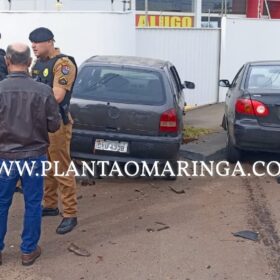 Fotos de Câmera registra suspeito de assalto caindo de telhado em Sarandi, durante a fuga