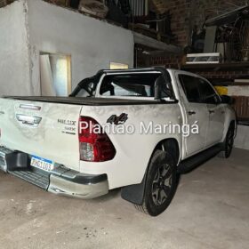 Caminhonete roubada em Maringá é encontrada em barracão na cidade de Sarandi Foto 4 Fotos de Caminhonete roubada em Maringá é encontrada em barracão na cidade de Sarandi