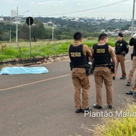 Fotos de Homem é encontrado morto caído ao lado de moto em loteamento em Sarandi