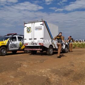 Fotos de Homem é encontrado morto com marcas de tiros dentro de carro na zona rural