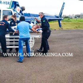 Homem é socorrido de helicóptero após explosão em Mandaguari Foto 7 Fotos de Homem é socorrido de helicóptero após explosão em Mandaguari