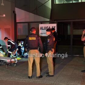 Homem é socorrido em estado grave após ser esfaqueado no centro de Maringá Foto 11 Fotos de Homem é socorrido em estado grave após ser esfaqueado no centro de Maringá